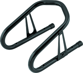 Bikemaster BikeMaster 6-1/2in Wheel Chock - Black - 152274