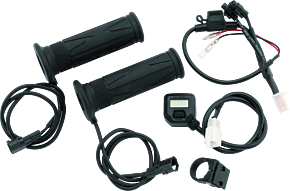 Bikemaster BikeMaster 7/8in Heated Grips w/ LCD Switch - 266282