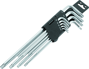 Bikemaster BikeMaster 9-pc Ball End Long Wrench Set - Torx - 151583