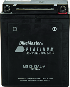 Bikemaster BikeMaster AGM Battery - MS12-12AL-A - 780760