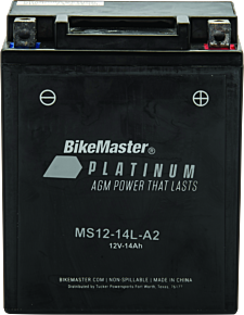 Bikemaster BikeMaster AGM Battery - MS12-14L-A2 - 780714