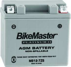 Bikemaster BikeMaster AGM Battery - MS12-7ZS - 780742