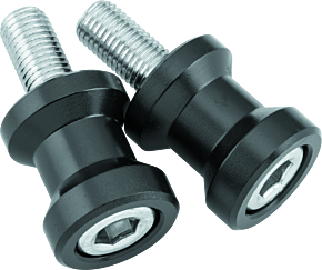 Bikemaster BikeMaster Alum Spool Kit H/D - 10mm - Black - 151625