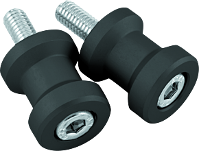 Bikemaster BikeMaster Alum Spool Kit H/D - 8mm - Black - 151624