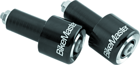 Bikemaster BikeMaster Anodized Aluminum Barend Pair - Black - 152127