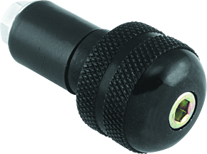 Bikemaster BikeMaster Anti Vibration Bar Ends - Black - 266005
