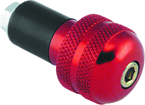 Bikemaster BikeMaster Anti Vibration Bar Ends - Red - 266006