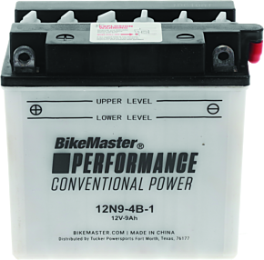Bikemaster BikeMaster Battery - 12N9-4B-1 - 781041