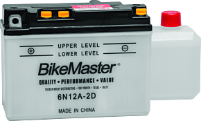 Bikemaster BikeMaster Battery - 6N12A-2D - 781096