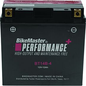 Bikemaster BikeMaster Battery - BT14B-4 - 781385