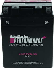 Bikemaster BikeMaster Battery - BTX14AHL-BS - 781307