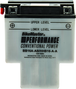 Bikemaster BikeMaster Battery - HBB16A-A/AB - 781095