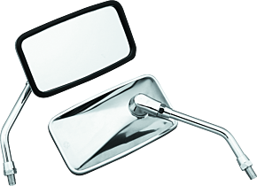 Bikemaster BikeMaster Cruiser Mirror Yamaha 10mm - Each - Stainless - 601126