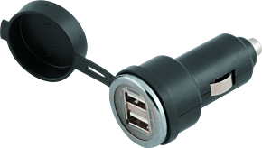 Bikemaster BikeMaster Dual USB Power Adapter - 152234