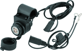 Bikemaster BikeMaster Dual USB Socket w/ Bracket - 152232