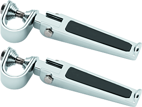 Bikemaster BikeMaster Footpegs Rubber 1-1/4in - Pair - 171211