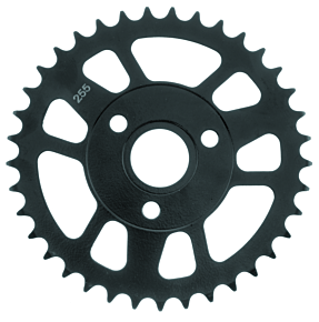 Bikemaster BikeMaster Honda Rear Steel Sprocket 420 37T - Black - 965006