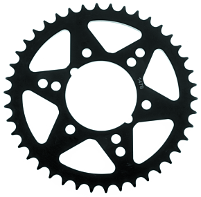 Bikemaster BikeMaster Honda Rear Steel Sprocket 520 38T - Black - 965223
