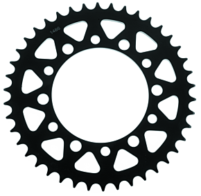 Bikemaster BikeMaster Honda Rear Steel Sprocket 520 42T - Black - 965238