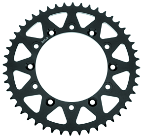 Bikemaster BikeMaster Honda Rear Steel Sprocket 520 47T - Black - 965113