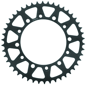 Bikemaster BikeMaster Honda Rear Steel Sprocket 520 47T - Black - 965120