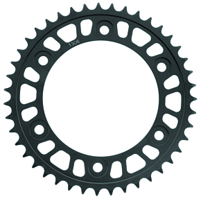 Bikemaster BikeMaster Honda Rear Steel Sprocket 530 40T - Black - 965386