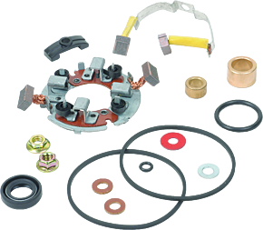 Bikemaster BikeMaster Honda Starter Rebuild w/ Brush - 153918