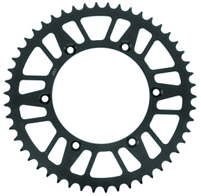 Bikemaster BikeMaster Honda Yamaha Rear Steel Sprocket 520 48T - Black - 965121