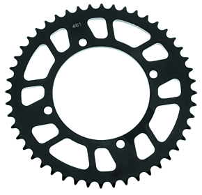 Bikemaster BikeMaster Kawasaki Rear Steel Sprocket 420 49T - Black - 965014