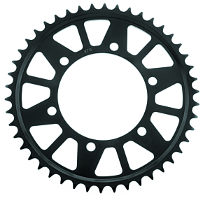 Bikemaster BikeMaster Kawasaki Rear Steel Sprocket 530 44T - Black - 965337