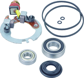Bikemaster BikeMaster Kawasaki Starter Rebuild w/ Brush - 153928