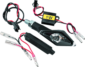 Bikemaster BikeMaster LED Alienangle Pair - Black - 266252