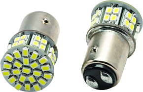 Bikemaster BikeMaster LED Bulb 1157-White - 152709