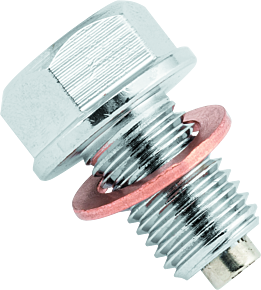 Bikemaster BikeMaster Magnetic Oil Drain Plug 10x1.25mm - Stainless - 151887