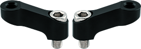 Bikemaster BikeMaster Mirror Extension 10mm Pair - Black - 152461