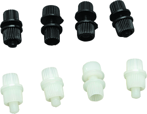 Bikemaster BikeMaster Nylon License Plate Fastener - 4 Pk - 152247