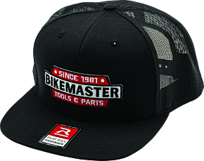 Bikemaster BikeMaster Patch Flat Bill Cap - 803912