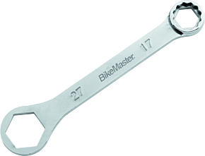 Bikemaster BikeMaster Rider Wrench - 27mm 6-pt x 17mm 12-pt - 150338