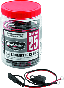Bikemaster BikeMaster SAE Wire w/Fuse - 25 Piece Tub - 152492