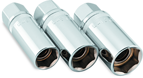 Bikemaster BikeMaster Sparkplug Socket Set Magnetic 16/18/22mm - 151952