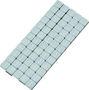 Bikemaster BikeMaster Square Wheel Weights Adhesive 5g - 152502