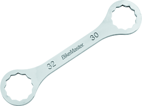 Bikemaster BikeMaster Steering Stem and Fork Cap Wrench - 30mm 12-pt x 32mm 12-pt - 150334