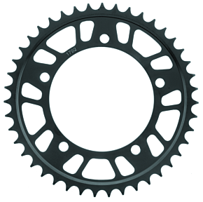 Bikemaster BikeMaster Suzuki Rear Steel Sprocket 525 43T - Black - 965307