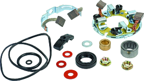 Bikemaster BikeMaster Suzuki Starter Rebuild w/ Brush - 153903