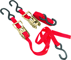 Bikemaster BikeMaster Tiedown 1in Rachet - Red - 100522