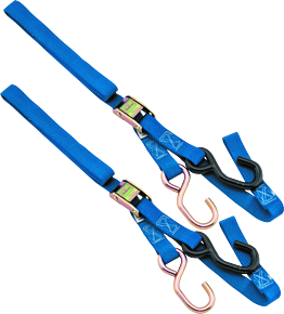 Bikemaster BikeMaster Tiedown Integrated Softhook - Blue - 100515