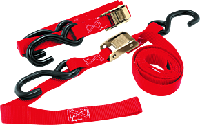 Bikemaster BikeMaster Tiedown Integrated Softhook - Red - 100513