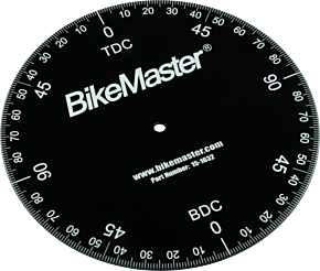 Bikemaster BikeMaster Timing Degree Wheel Aluminum - 151639