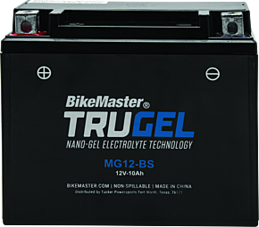 Bikemaster BikeMaster TruGel Battery - MG12-BS - 780508