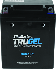 Bikemaster BikeMaster TruGel Battery - MG12A-4A1 - 780503